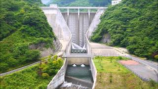 志河川ダム 越流