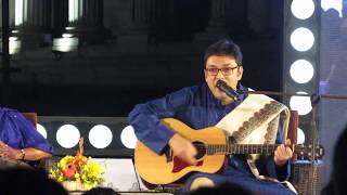 Anupam Roy sings Beche Thakar Gaan at Tata Steel Kolkata Literary Meet Kalam 2018