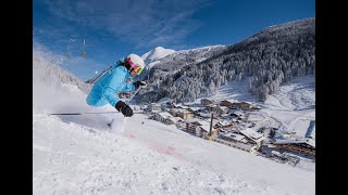 Flying over Austria's finest skiing resort Zauchensee (4k drone) Dji Spark