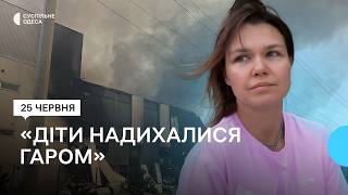 Як долають наслідки російського удару по Одесі мешканці пошкодженого будинку