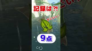 飛び込み!記録は⁈【ゼルダの伝説 ティアキン】#shorts