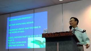 Pst. Chee Chin Peng sermon on Signs of End Times part1 (video1)