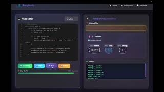 Advanced Multi-Language Code Visualizer | Python C C++ Java Debug Tool | Final Year Project 2025