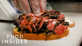 The Best Pastrami Sandwich In NYC | Best Of The Best | Food Insider