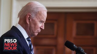 Biden imposes new sanctions on Russia amid military onslaught in Ukraine