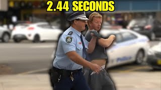 The Fastest Arrest Ever Recorded