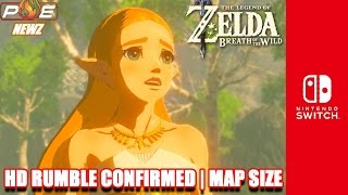Nintendo Switch - Zelda: Breath of the Wild HD Rumble, Massive World & Female Protagonist? | PE NewZ