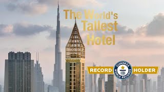 THE WORLDS TALLEST HOTEL | GEVORA HOTEL Full tour and review in 4K