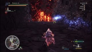 [ MHW 5.1 ] 歴戦ナナテスカトリ 歷戰炎妃龍 03:22 KO術冰弓solo（片尾有配裝分享）