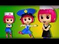 Learn Professions with Lya-Lya: The Doctor, Firefighter, Police and the Chef | D Billions Kids Songs