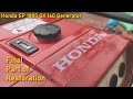 Final Part of Restoration | Honda EP 1800 GX 160 Generator | Part 17