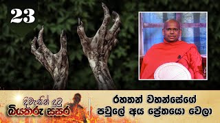 23. දිවැසින් දුටු බියකරු සසර | රහතන් වහන්සේගේ පවුලේ අය පේ‍්‍රතයො වෙලා