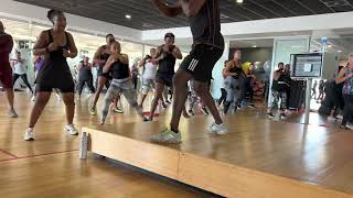 Cardio ❤️ kick box aerobics workout 🏋️‍♀️ by Steve @AeroFitSA Pretoria, South Africa 🇿🇦