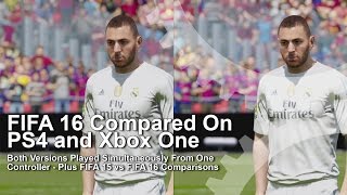 FIFA 16 PS4 vs Xbox One Graphics Comparison