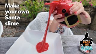 Make your own Santa slime | Mitre 10 Easy As Kids DIY