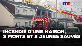 Une mère et ses deux filles tuées dans l'incendie d'une maison dans le Pas-de-Calais｜TF1 INFO