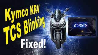 Kymco Krv With Blinking Tcs! Check mo to!