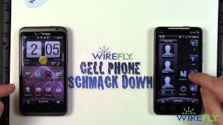 HTC ThunderBolt vs. HTC EVO 4G  - Schmackdown!