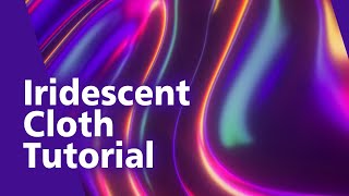 Wavy Iridescent Cloth Animation Tutorial - Cinema 4D, Octane, After Effects (BestServedBold Style)