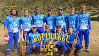 Kot Cricket Tournament Victory celebration