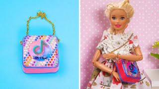 Miniature Cute Princess Tiktok Handbags | MINIATURE IDEAS FOR DOLLHOUSE | #Shorts