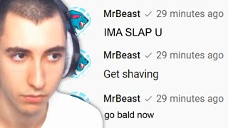 Reacting to MrBeast commenting on my video