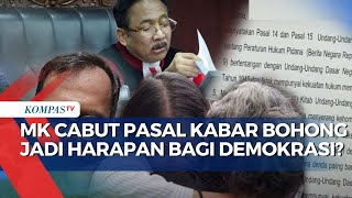 MK Cabut Larangan Penyiaran Berita Bohong KUHP, Jadi Harapan Demokrasi Indonesia? Begini Kata YLBHI