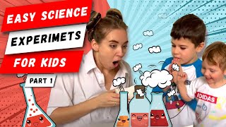 DIY Science Experiments for kids to do at home | chemistry for beginners | dry ice and water