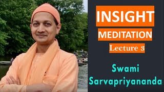 Introduction to Insight Meditation | Swami Sarvapriyananda  | Day 3