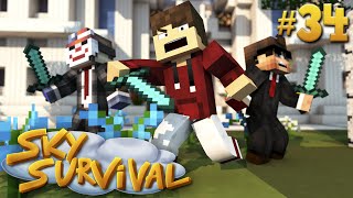 FOMOS INVADIDOS! - SKY SURVIVAL #34