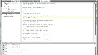 Clojure Koans 3 - Vectors