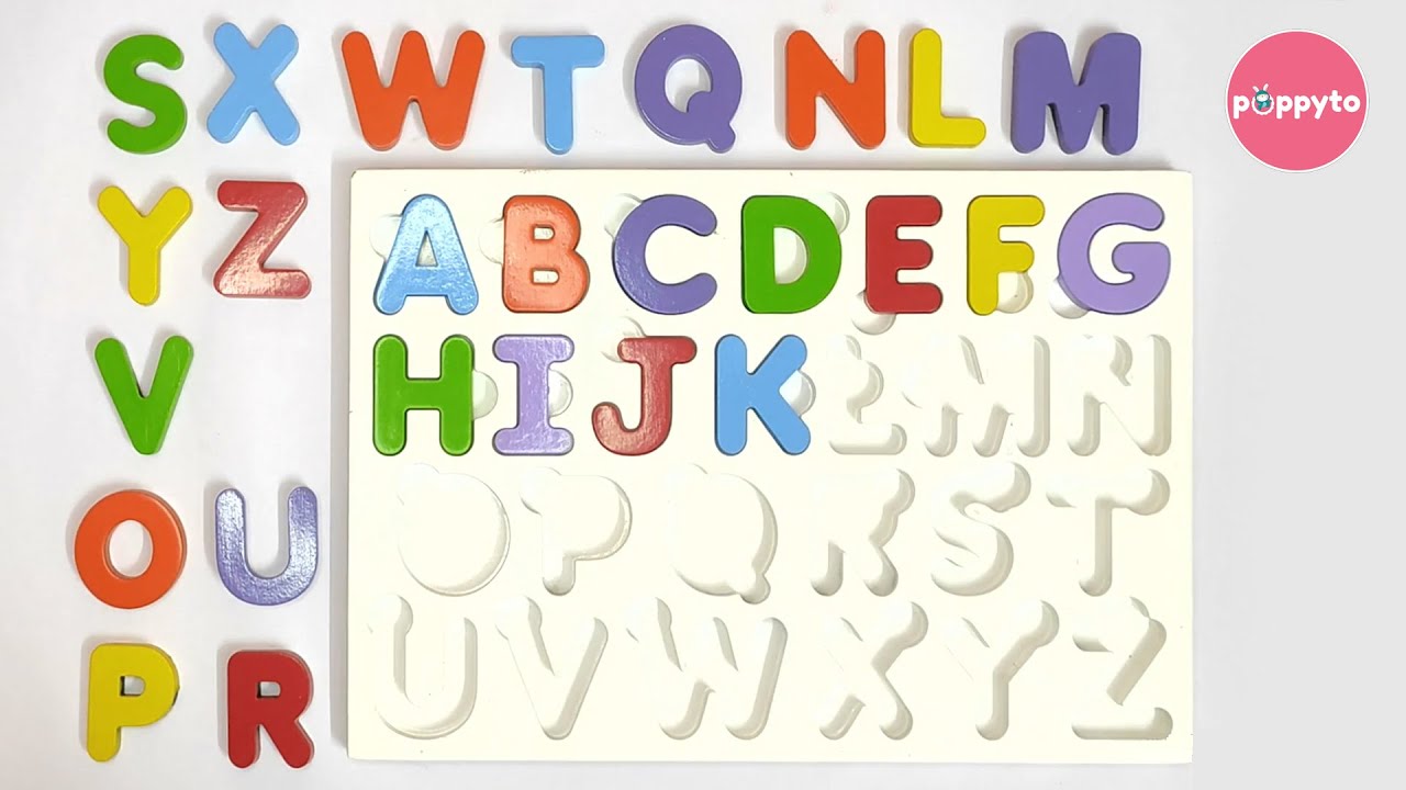 Learn ABC's With Alphabet Puzzle | Learn Alphabet | Learn Colors | Best ...