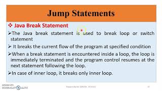 JAVA - MODULE 2 - TOPIC 12 - Continuation of TOPIC 11