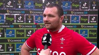 Ken Owens reacts to Wales' defeat in Paris