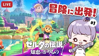 【知恵のかりもの】#1 ゼルダと一緒に冒険へ出発だ！【ゼルダの伝説】【生配信】