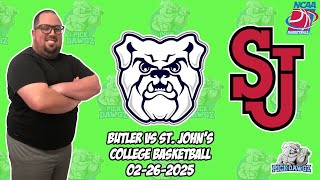 Butler vs St John's 2/26/25 Free College Basketball Picks and Predictions | NCAAB Pick