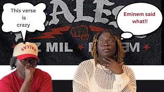 Ez Mil feat Eminem Realest| Reaction| Eminem stay talking reckless| #reactionvideo #reactionchannel