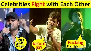 6 Bollywood Celebrities Fight with Each Other | Himesh, Mika singh, shan, Arman amlik,Vishal Dadlani