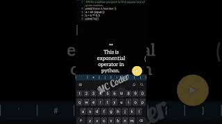 How to find square root of given number in python | Python program to find square root #shorts #py
