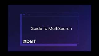 DkIT Library Getting started with MultiSearch