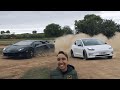 Lamborghini vs Tesla Off-road challenge