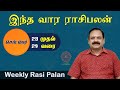 வார ராசி பலன் | Septembar 23 To 29 | Weekly Rasi Palan | இந்த வார ராசி பலன் @astropalangal