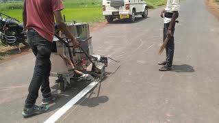 Road marking, pmgsy III roads