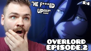 DON'T TOUCH ALBEDO!!!! | OVERLORD - EPISODE 2 | SEASON 4 | New Anime Fan! | REACTION