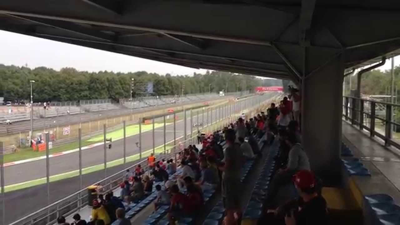 The View From Grandstand 22 On Parabolica At Monza, 2014 Italian ...