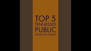 Top 5 Tennessee Public Hunting Areas