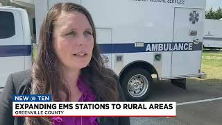 Greenville County looking to beef up EMS presence in rural areas, cut down on response times