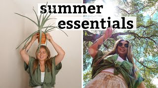 15+ tips for a sustainable summer | eco-friendly favs