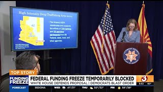 White House defends federal funding freeze, Democrats blast proposal