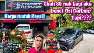 STREET GARAGE BUAT PROMO KAW KAW RAYA 2023 | GENG2 MYVI, CITY, XPANDER SERANG SG SEBELUM RAYA !!!